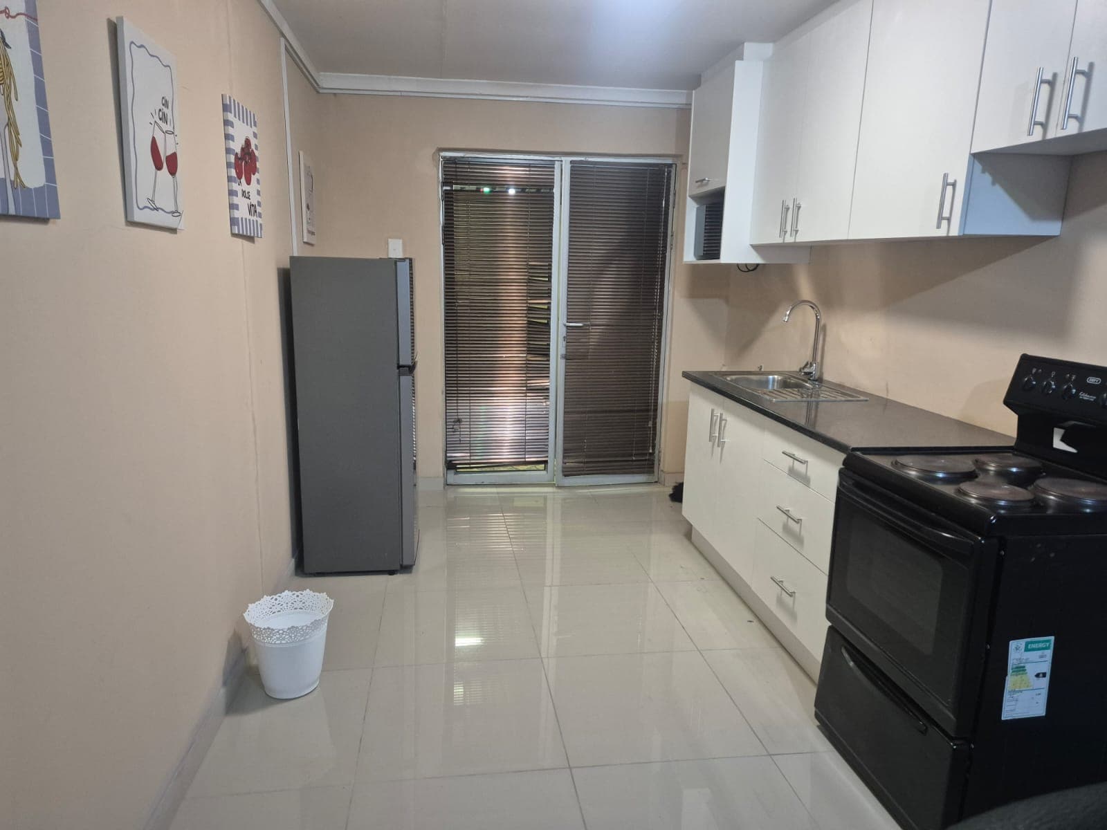 A self-contained kitchen at BK Guest Lodge
